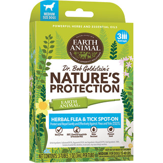 Earth Animal Nature's Protection Spot on Flea & Tick Treatment medium dog