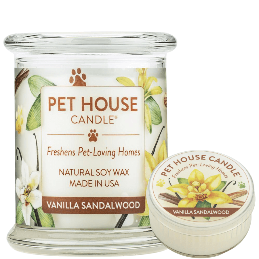 One Fur All Pet House Candle - Vanilla Sandalwood