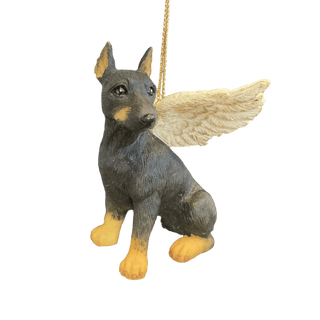 Christmas Guardian Angel- Doberman