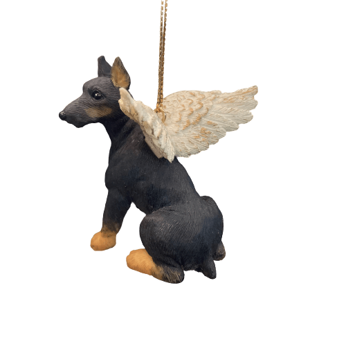 Christmas Guardian Angel- Doberman