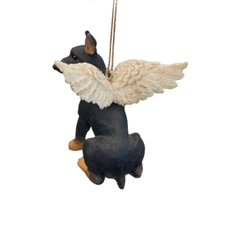 Christmas Guardian Angel- Doberman
