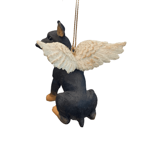 Christmas Guardian Angel- Doberman