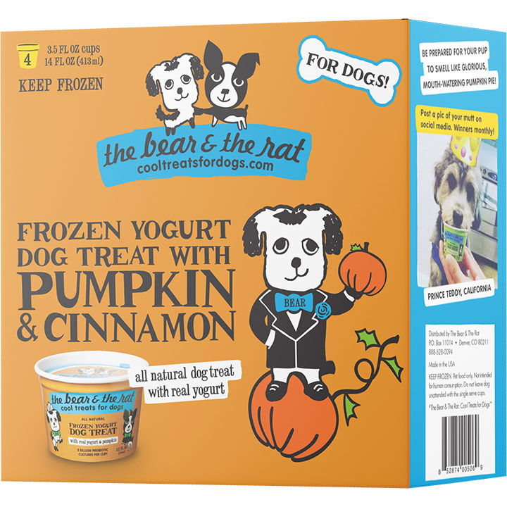 The Bear & The Rat Frozen Yogurt Pumpkin