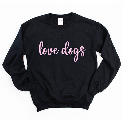 Dapper Dexter Love Dogs Crewneck