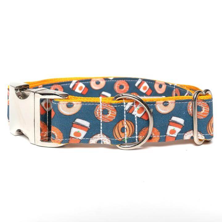 Dapper Dexter Pumpkins, Donuts & Coffee Collar