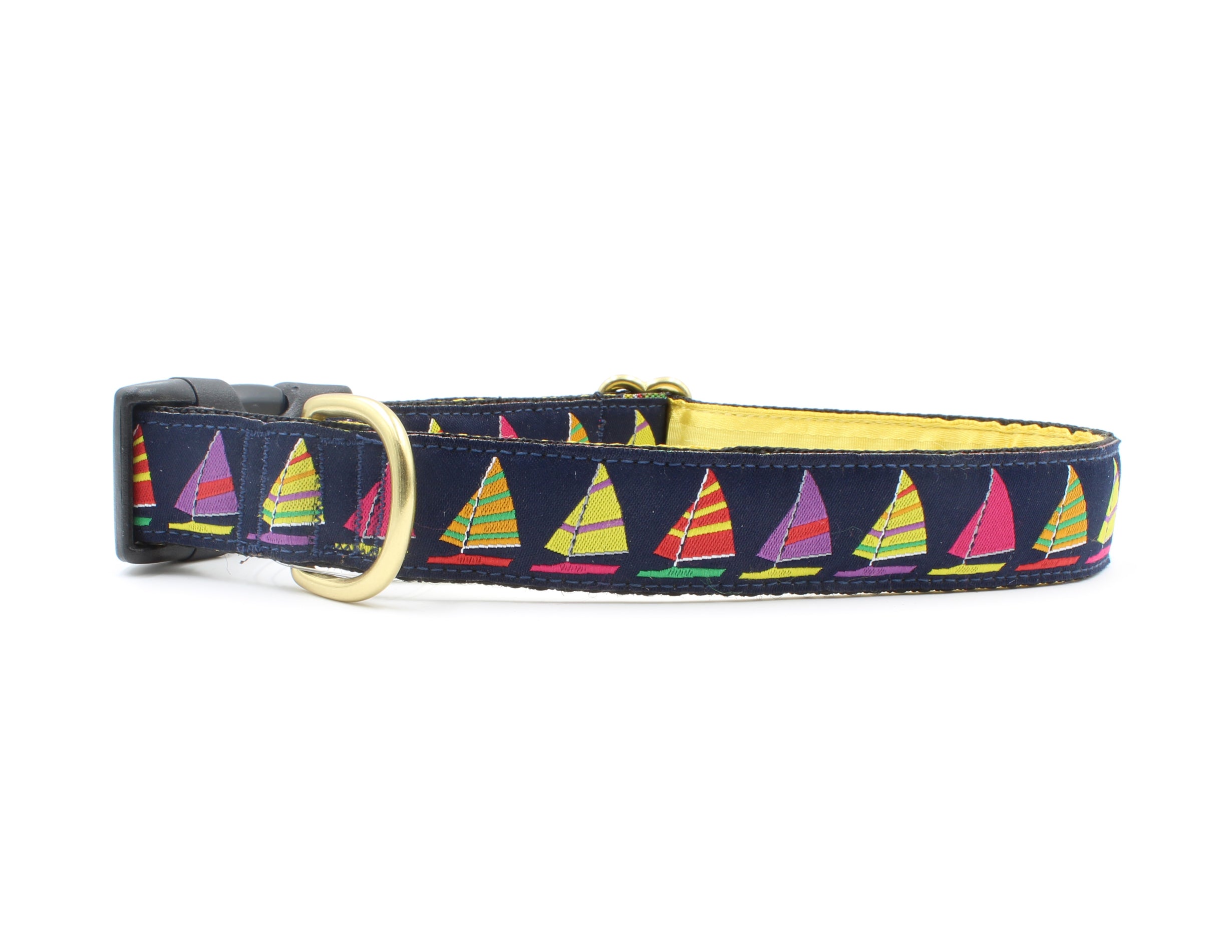 Mackenzie Brights on Navy Dog Collar