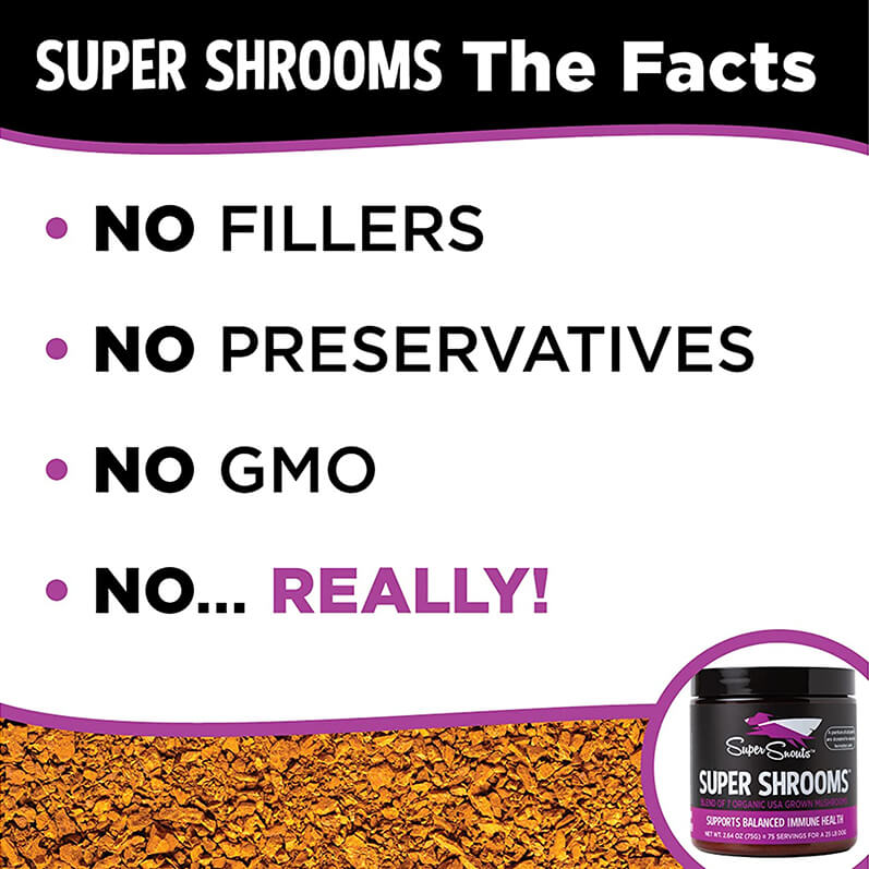 Diggin Your Dog Super Shrooms Medicinal Mushroom Blend