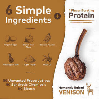 Earth Animal No Hide Venison Chews
