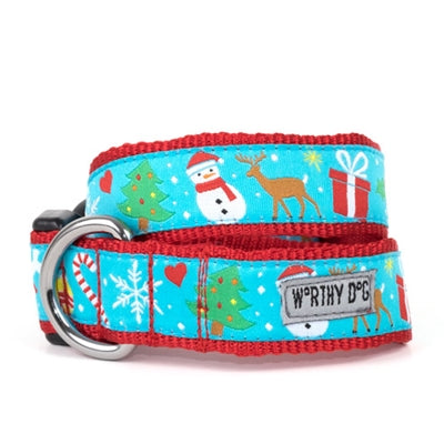 The Worthy Dog Collar Winter Wonderland