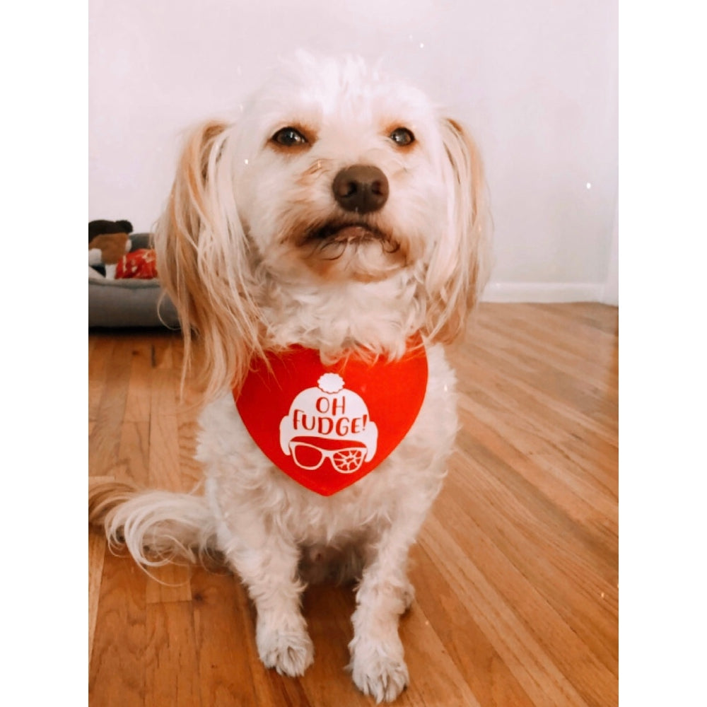 Three Fluffy Tails A Christmas Story, Oh Fudge Bandana