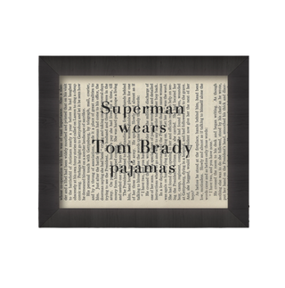Cecelia Rose Tom Brady Framed Print
