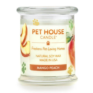 One Fur All Pet House Candle - Mango Peach