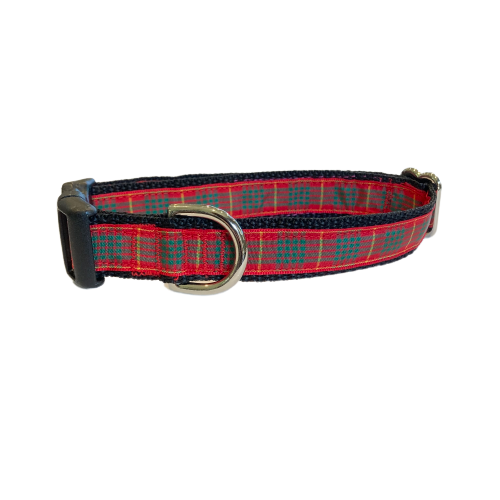 Mackenzie Cameron Red Tartan Collar