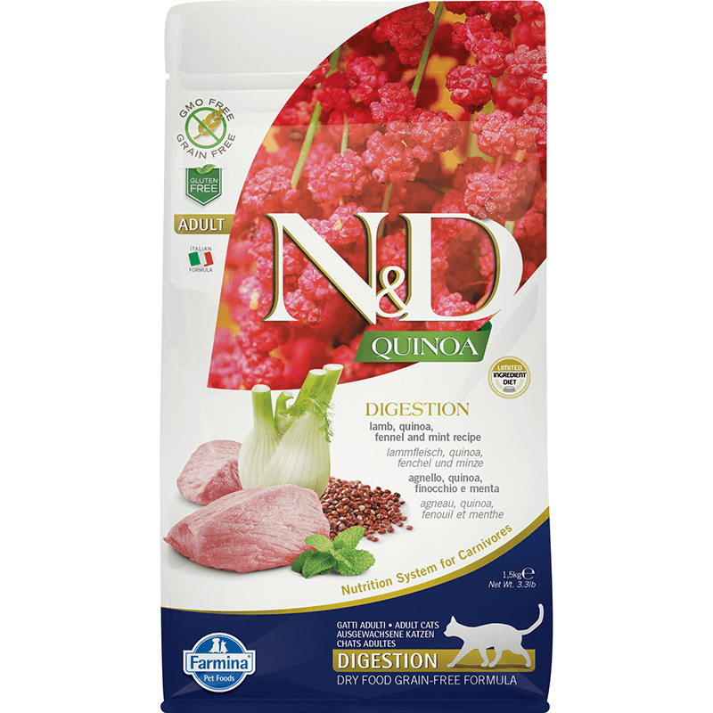 Farmina N&D Quinoa Digestion Lamb DISCONTUNUED
