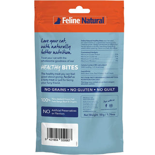 Feline Natural Healthy Bites New Zealand Grass-Fed Beef