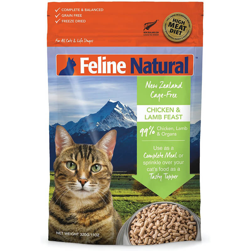 Feline Natural New Zealand Cage-Free Chicken & Lamb Feast