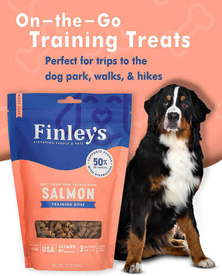 Finley's Soft Chew Training Bites Salmon