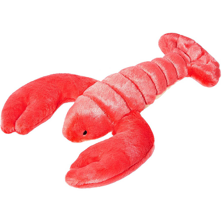 Fluff & Tuff Manny Lobster Medium Plush
