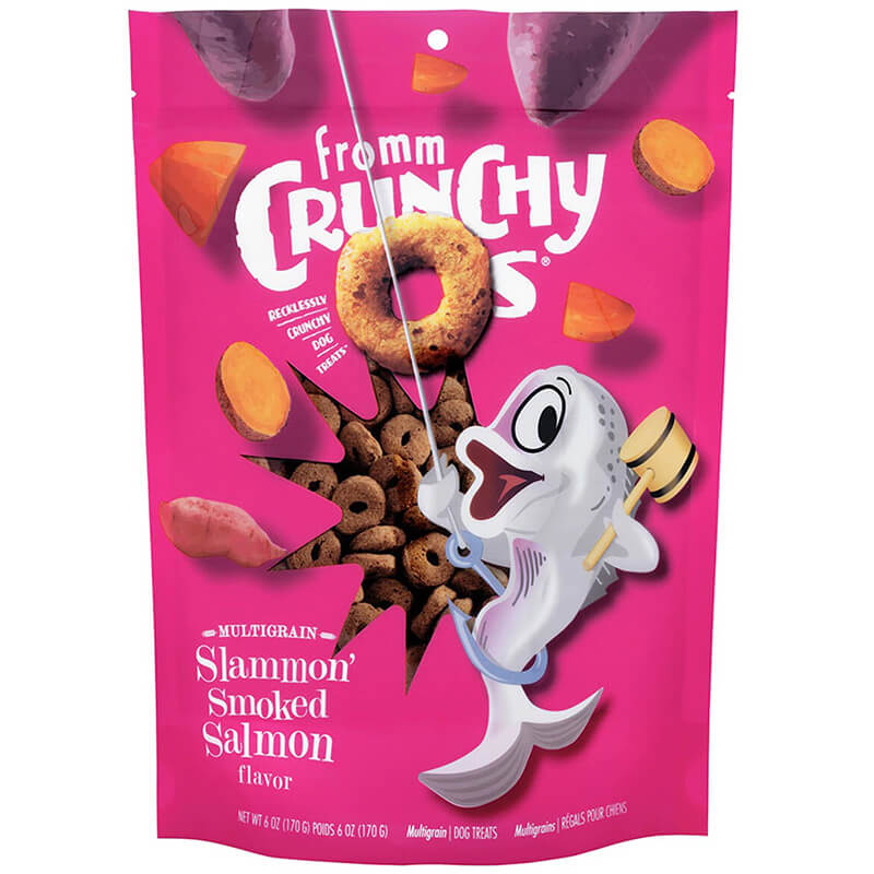Fromm Crunchy O's Slammon' Smoked Salmon