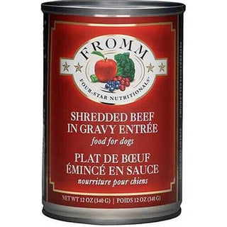 Fromm Four Star Shredded Beef in Gravy