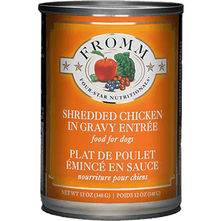 Fromm Four Star Shredded Chicken in Gravy