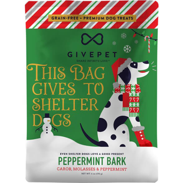 Givepet Peppermint Bark! Grain-Free Dog Treats