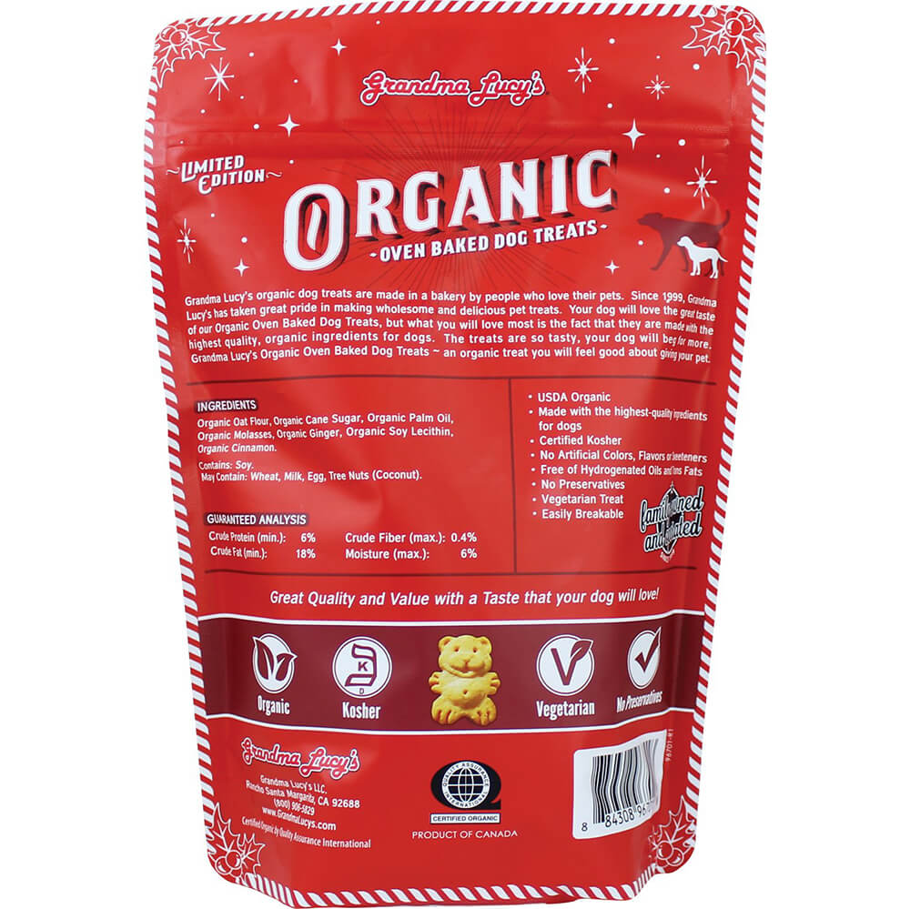 Grandma Lucy's Organic Gingerbread Treats