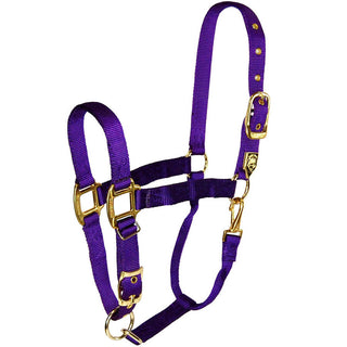 purple Hamilton Adjustable Chin Halter w/Snap