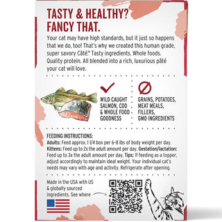 Honest Kitchen CÂTÉ Grain-Free Salmon & Cod Pate