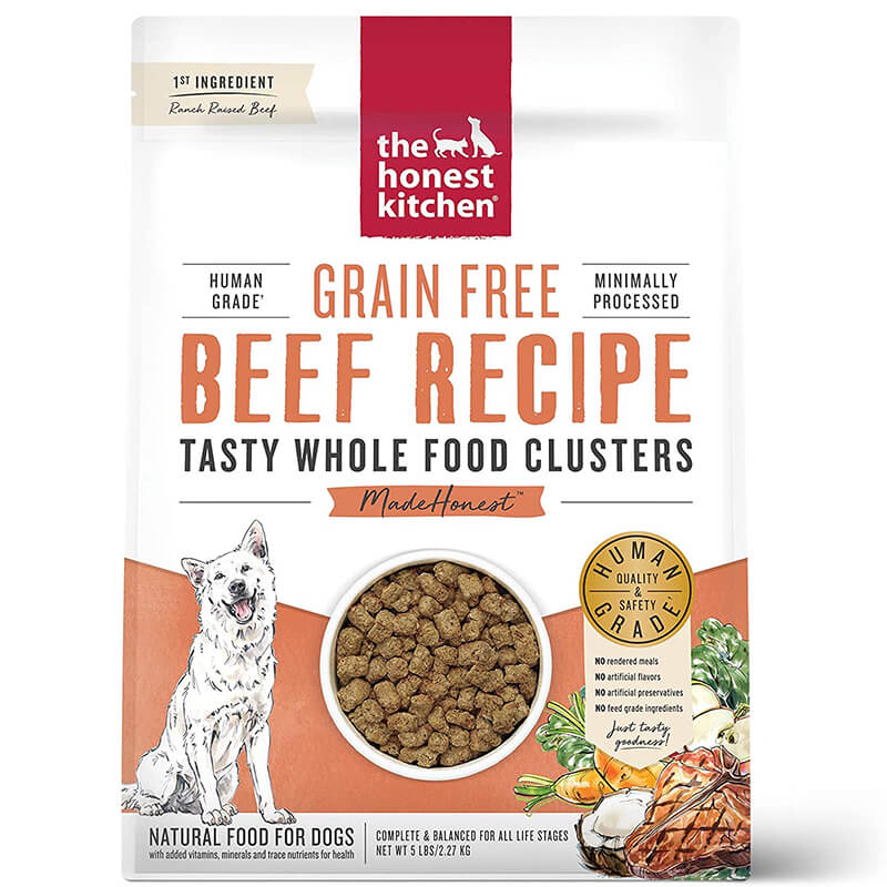 Honest Kitchen Clusters Grain-Free  Beef
