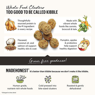 Honest Kitchen Clusters Grain-Free  Beef