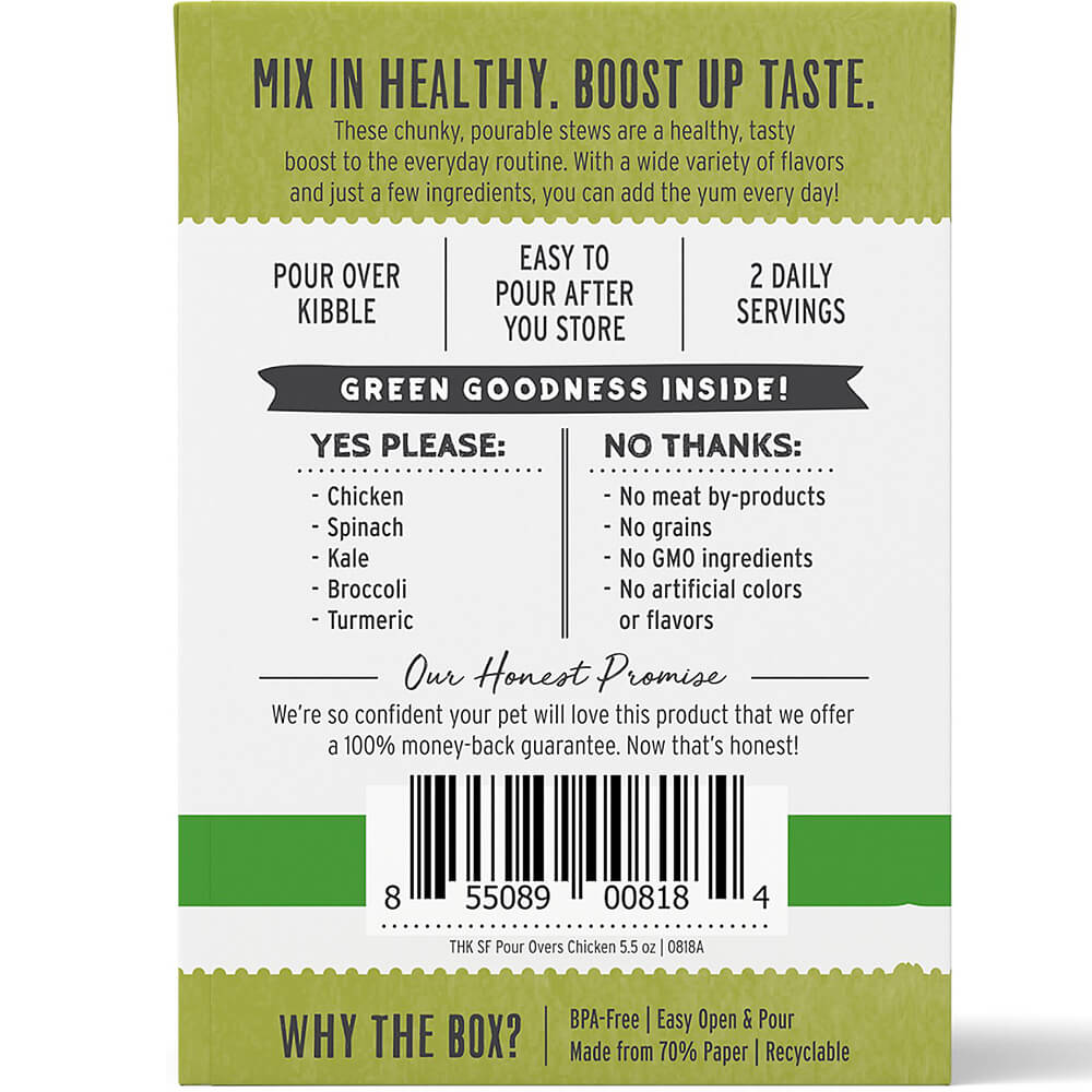 Honest Kitchen Superfood Pour Overs Chicken Stew Topper