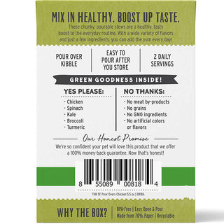 Honest Kitchen Superfood Pour Overs Chicken Stew Topper