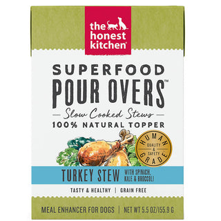Honest Kitchen Superfood Pour Overs Turkey Stew Topper DISCONTINUED
