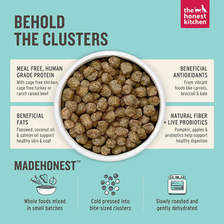 Honest Kitchen Clusters Whole-Grain Chicken