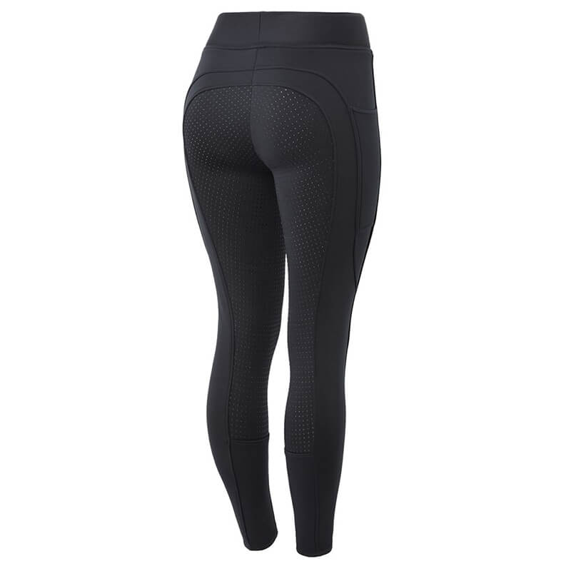 Horze Active Women's Silicone Full Seat Tights w/ Phone Pockets