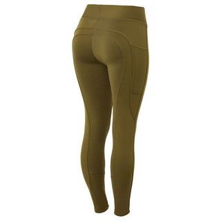 Horze Active Women's Silicone Full Seat Tights w/ Phone Pockets