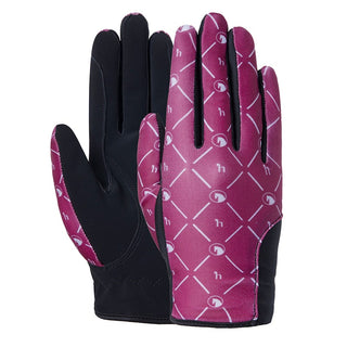 Horze Fia Kid's Sure Grip Stretchy Riding Gloves