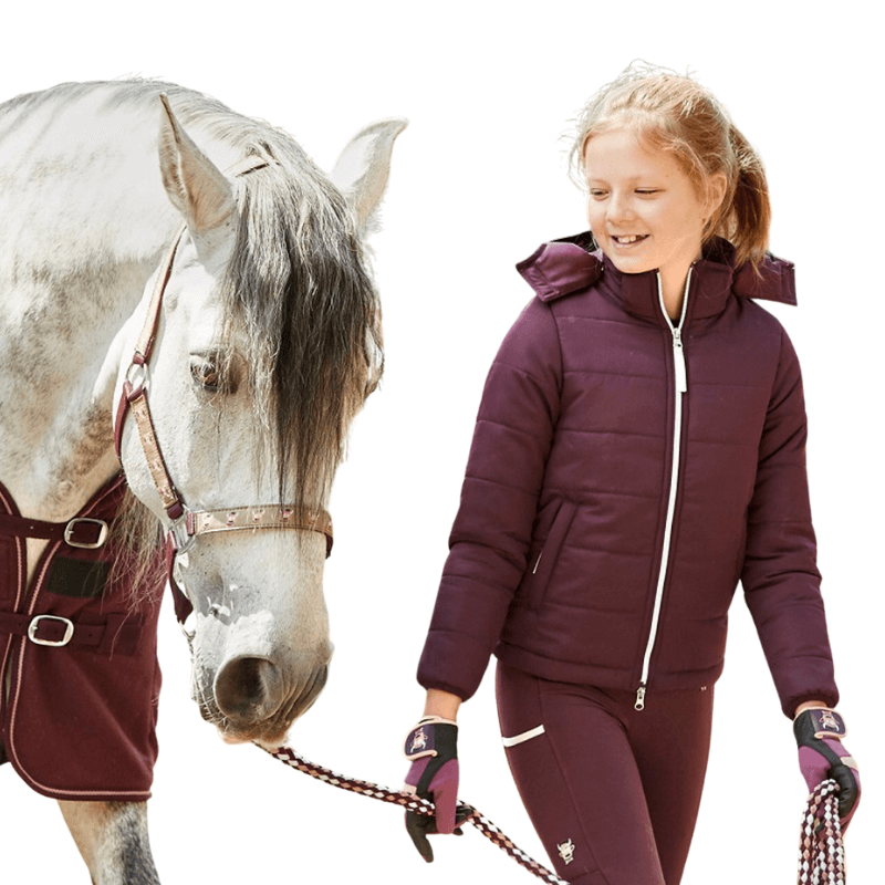Horze Morgan Kids Puffer Winter Riding Jacket