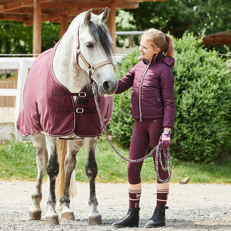 Horze Morgan Kids Puffer Winter Riding Jacket