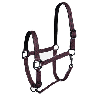 Horze Noir Bit Printed Halter