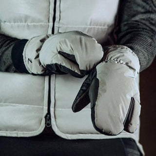 Horze Reflective 3-Finger Mittens