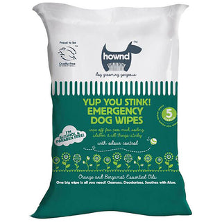 Hownd YUP YOU STINK! 5-Pack Antibacterial Dog Wipes
