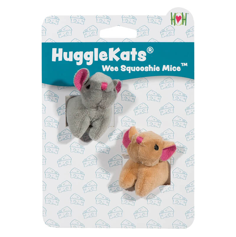 HuggleKats Wee Squooshie Mice