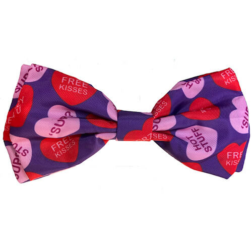 Huxley & Kent Convo Hearts Bow Tie