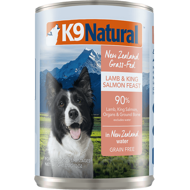 K9 Natural New Zealand Grass-Fed Lamb & King Salmon Feast