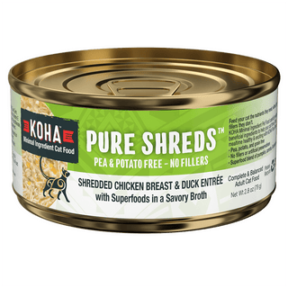 Koha Cat Pure Shreds Duck Can