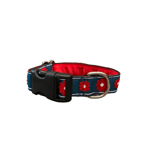 Mackenzie Red Gerberas Collar