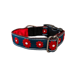 Mackenzie Red Gerberas Collar