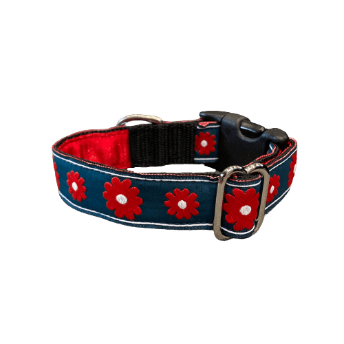Mackenzie Red Gerberas Collar